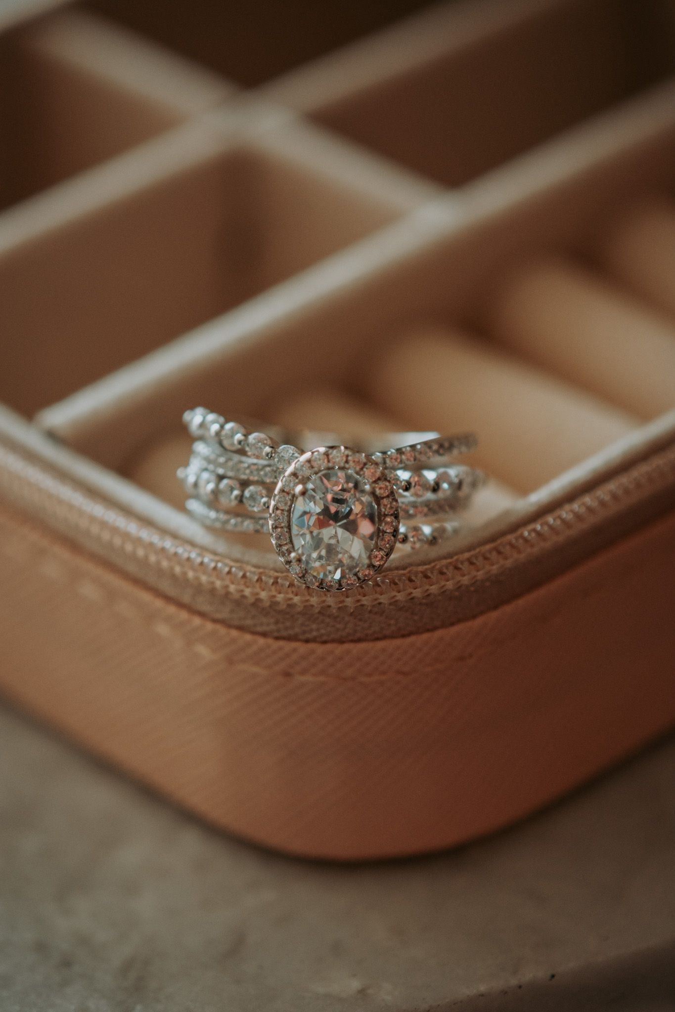 Lylah Oval Cut Cubic Zirconia Sterling Silver Ring