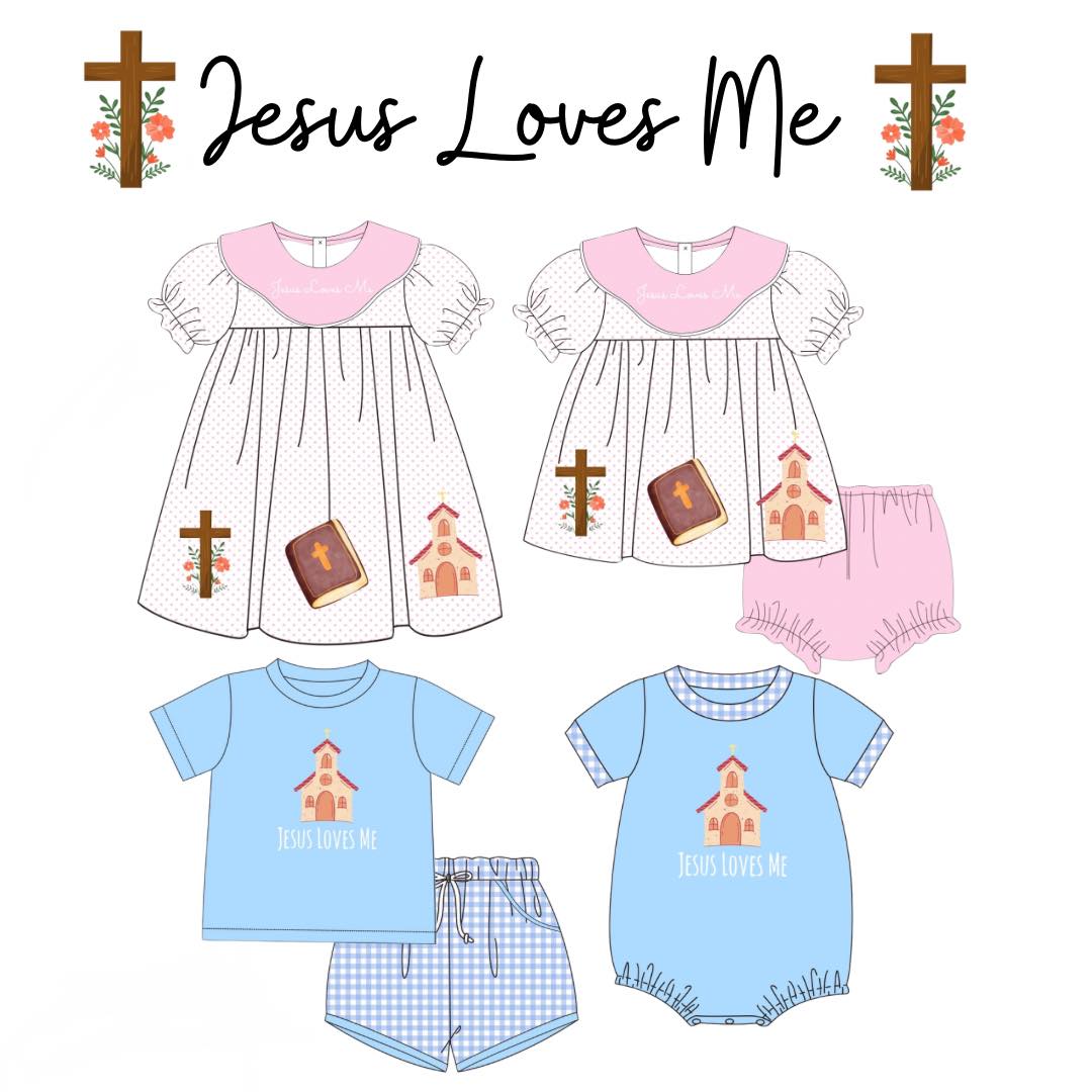 WEEKLY DEAL 10.7-10.12 - Appliqué Jesus Loves Me: ETA February