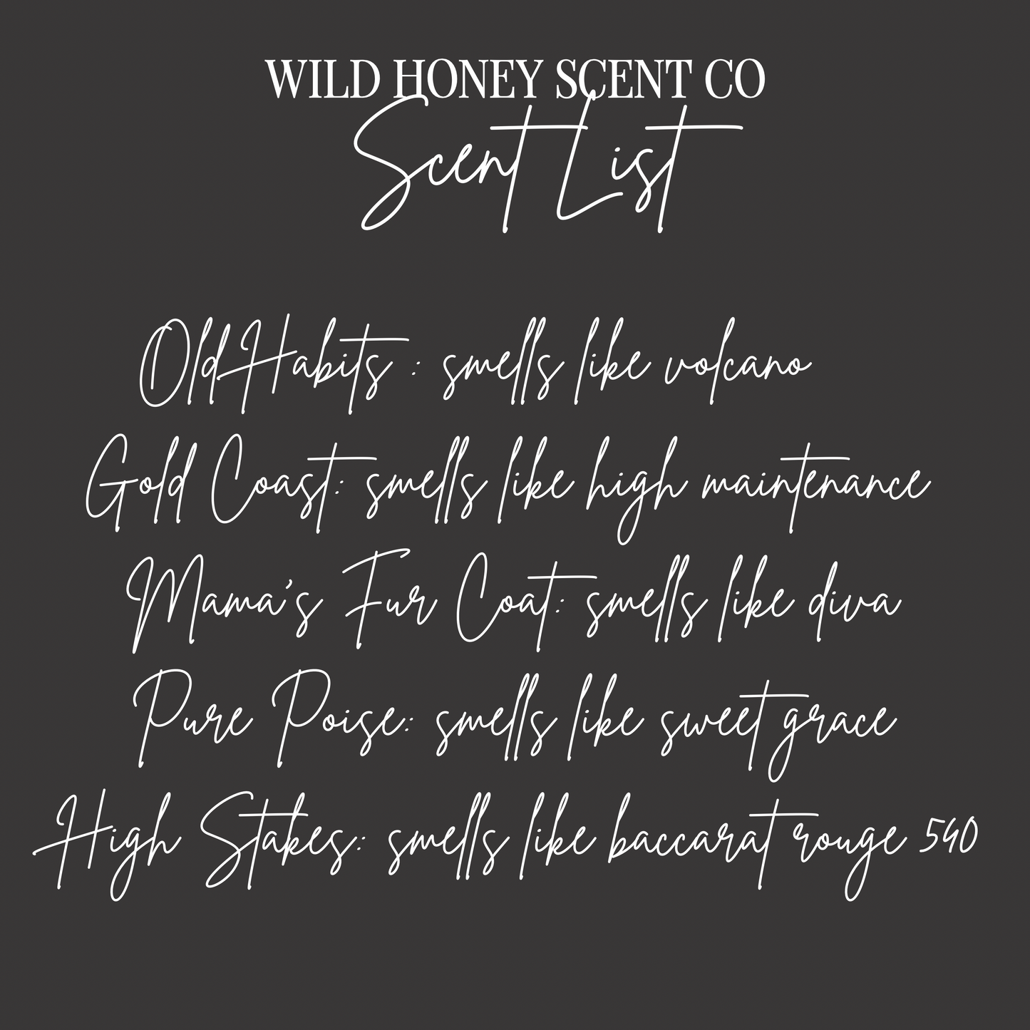 Wild Honey Scent Co • Luxury Room & Linen Spray