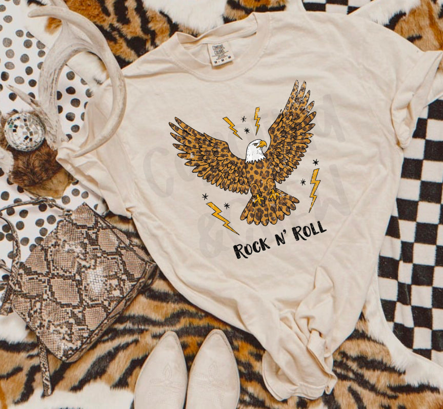 ✨Rock N Roll Comfort Colors Tee - 10 BIZ DAYS TAT