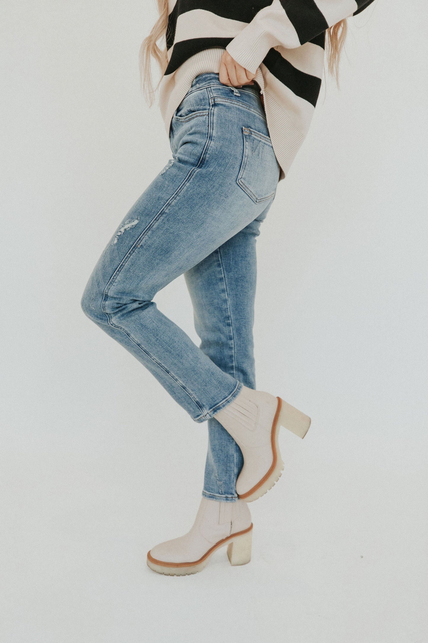 Walk This Way Straight Leg Jeans