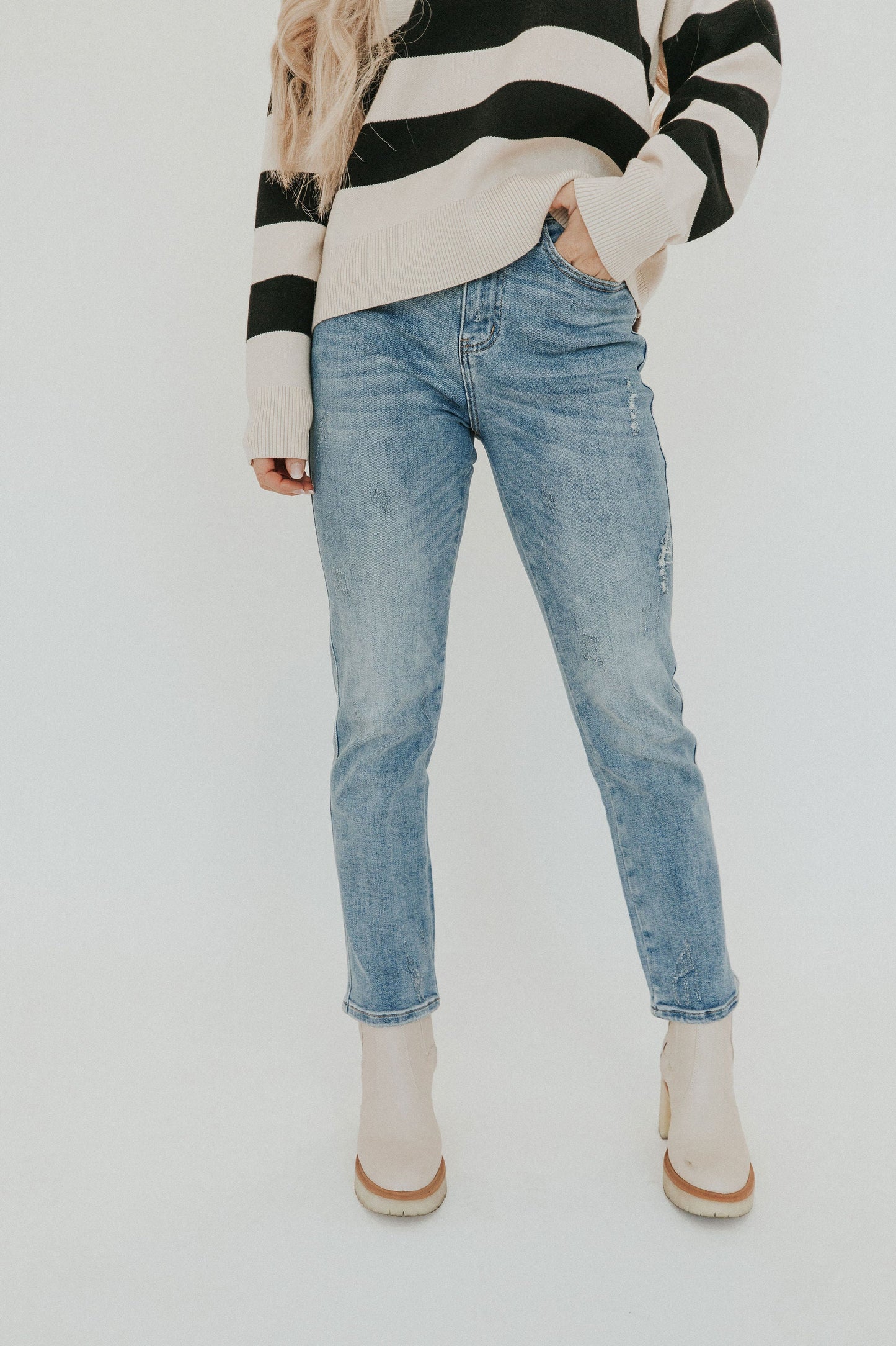 Walk This Way Straight Leg Jeans