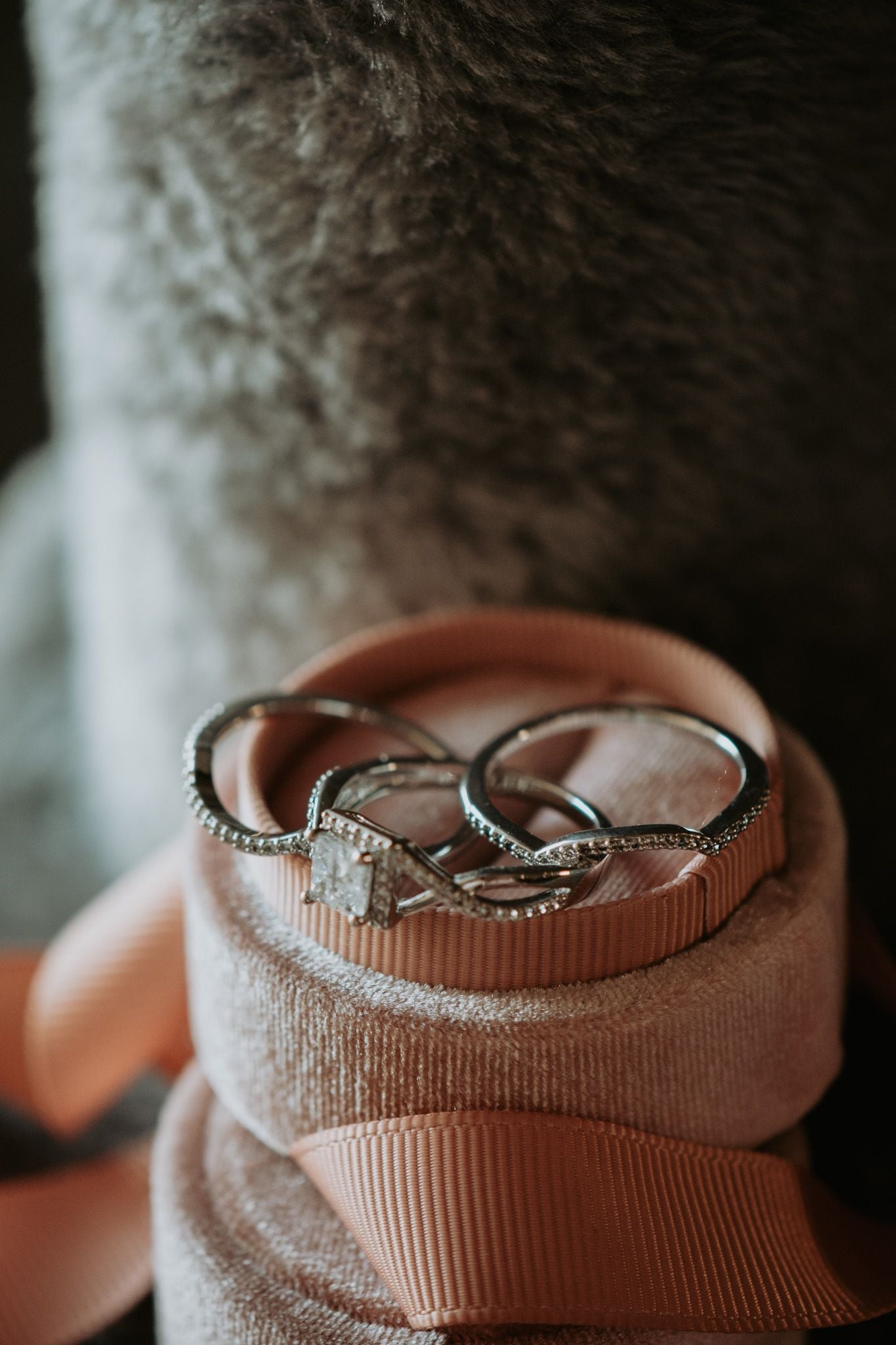 Hello Love 3PC Sterling Silver Ring Set