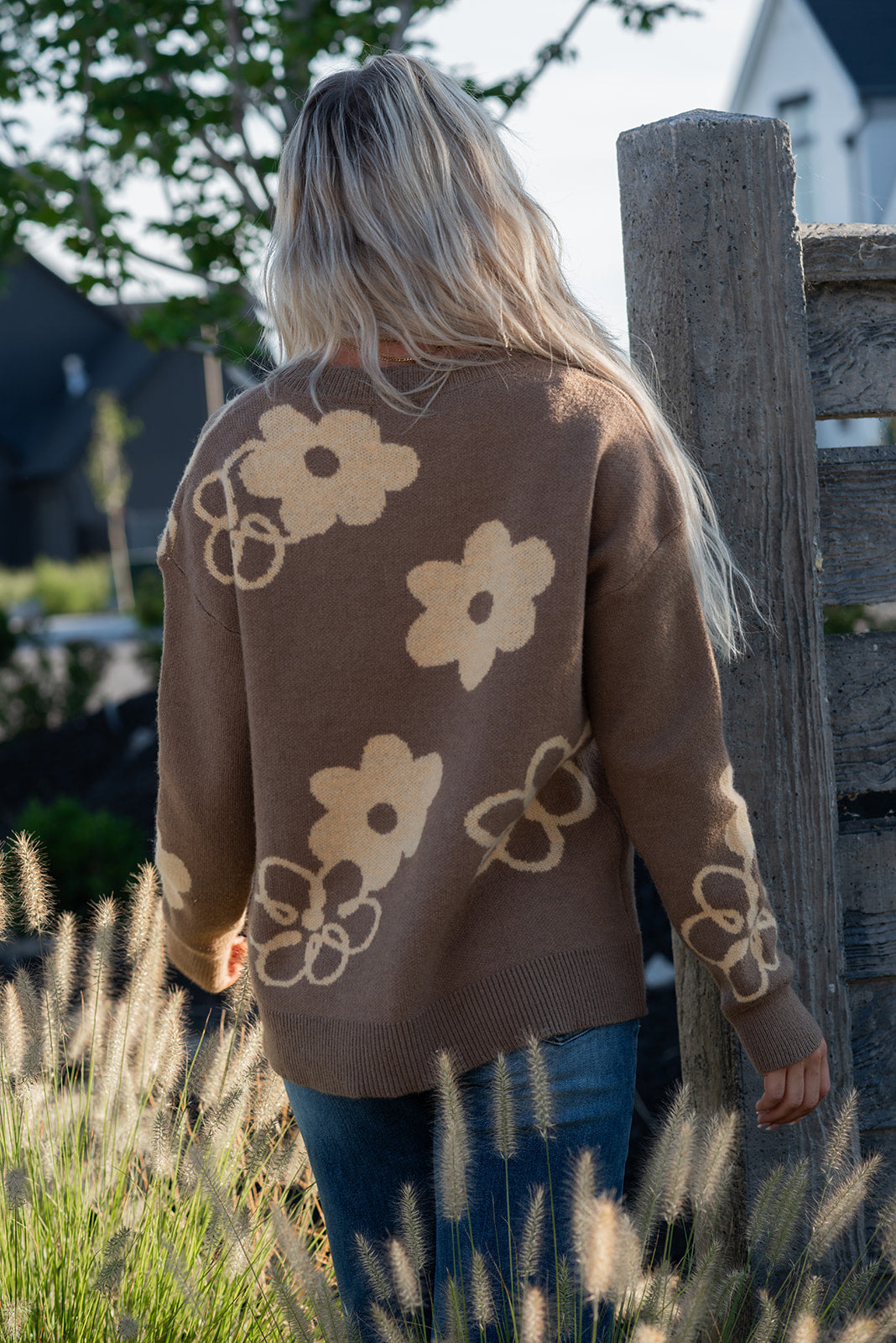 Petal Perfect Floral Sweater