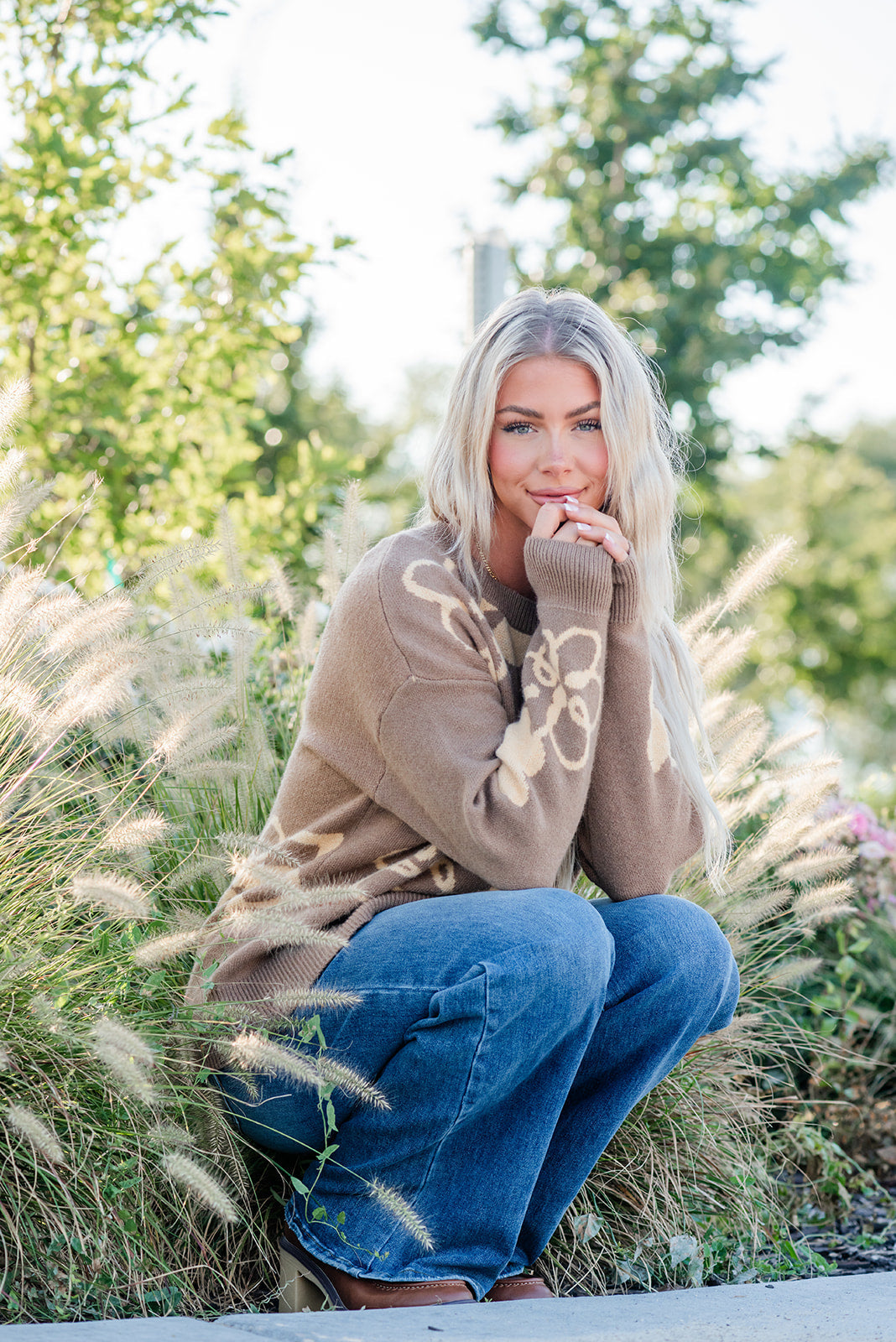 Petal Perfect Floral Sweater