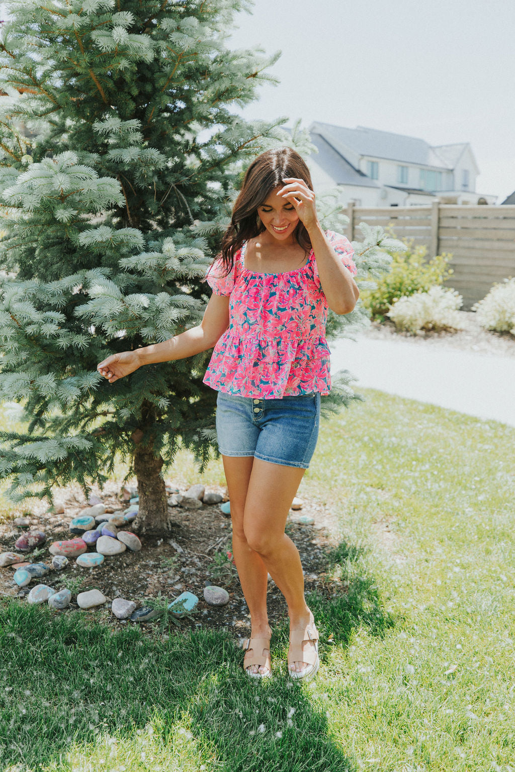 Can't Change Floral Blouse