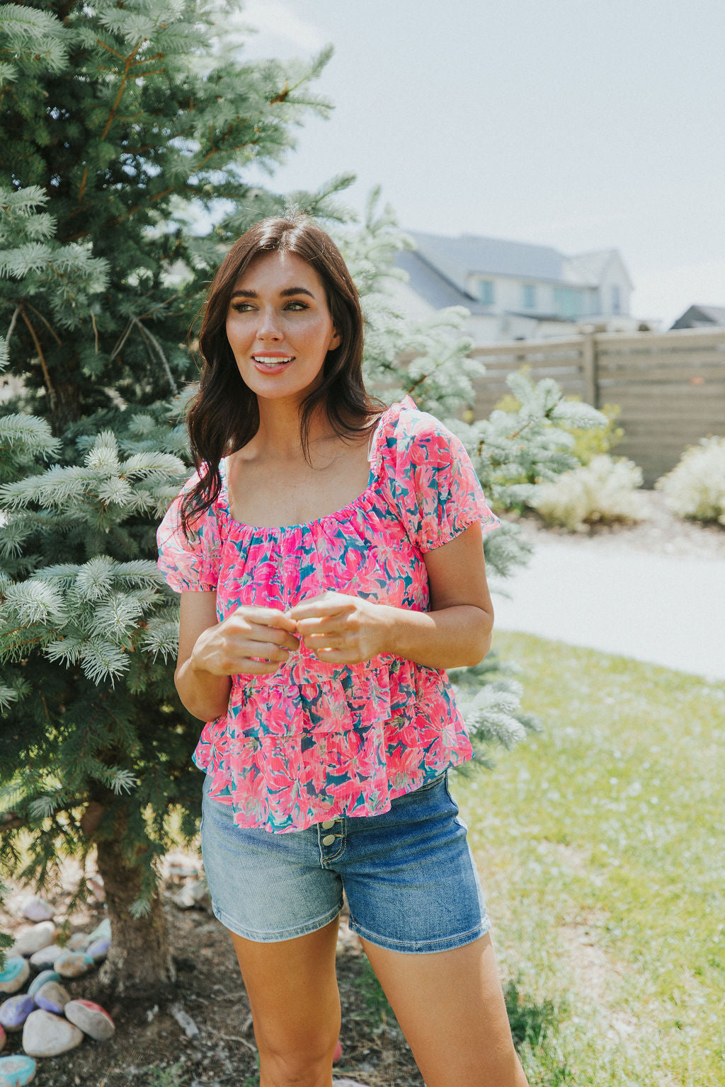 Can't Change Floral Blouse