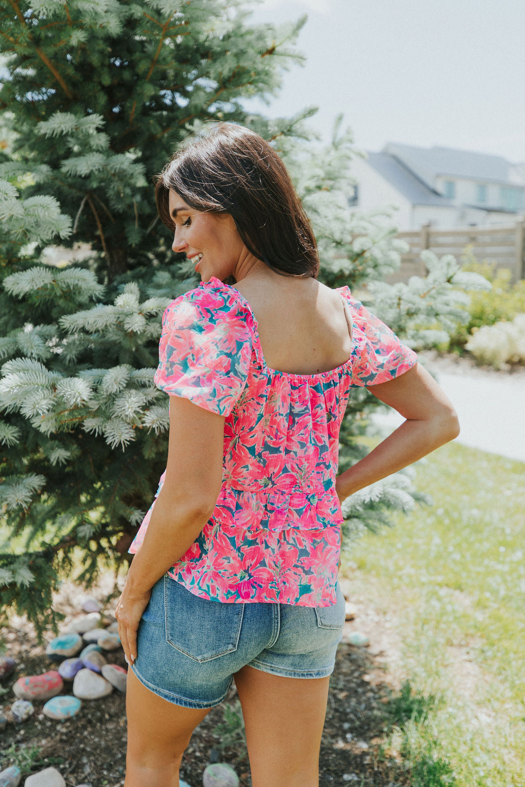 Can't Change Floral Blouse