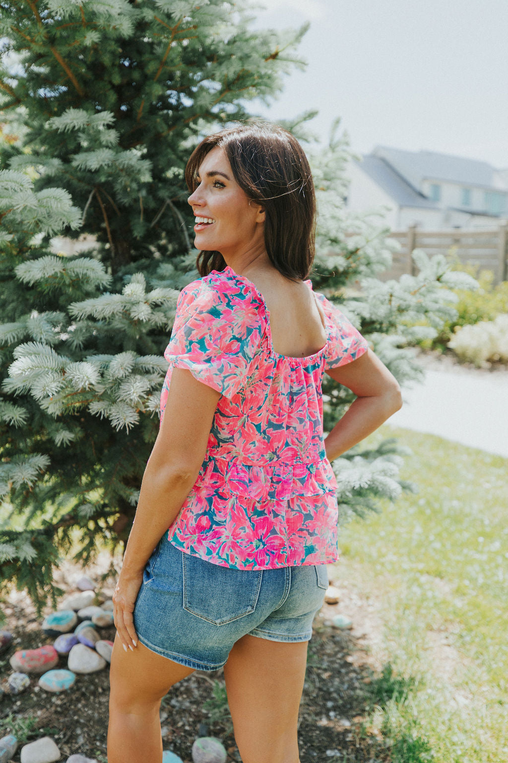 Can't Change Floral Blouse