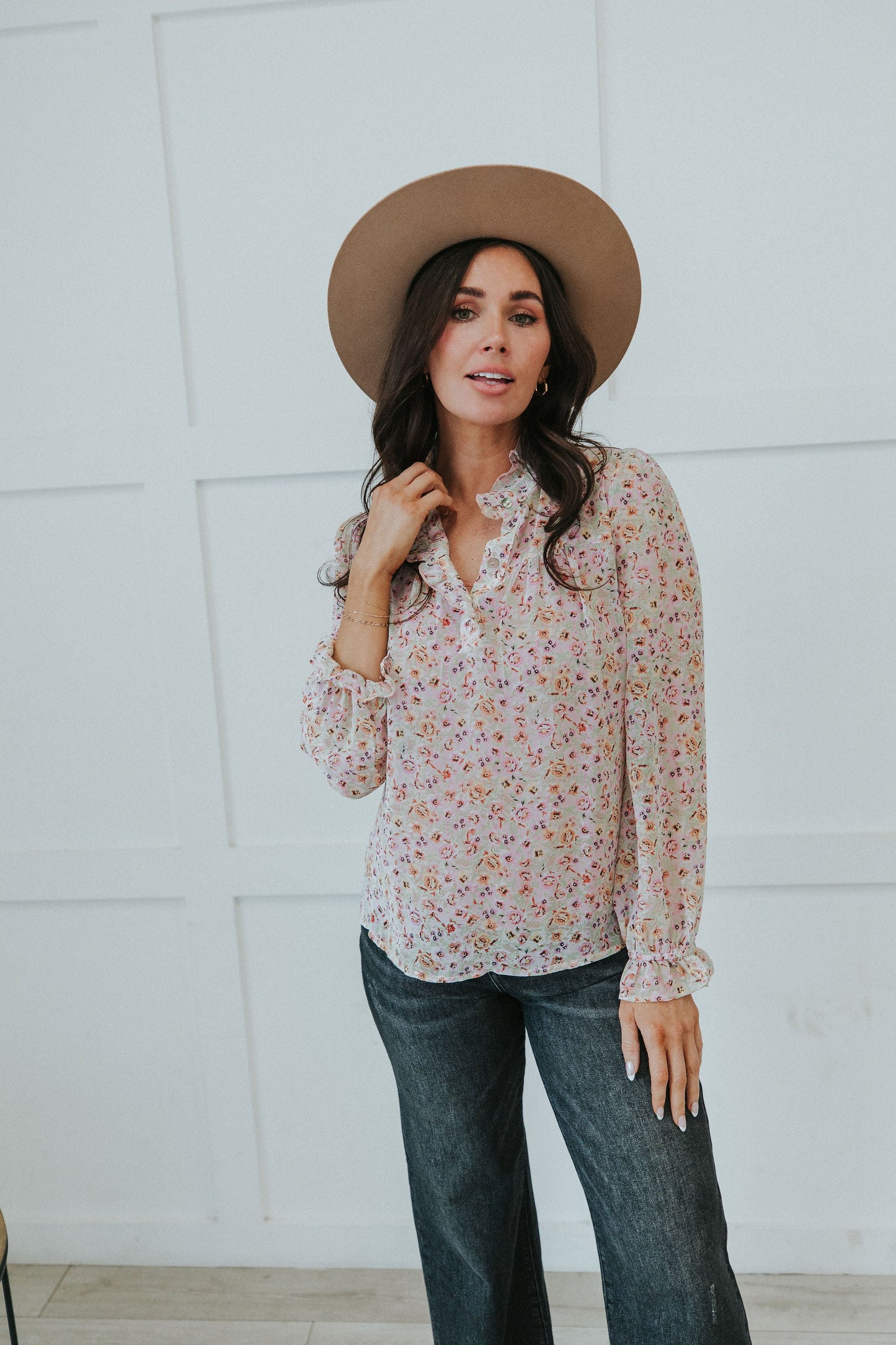 Hey Beautiful Floral Top