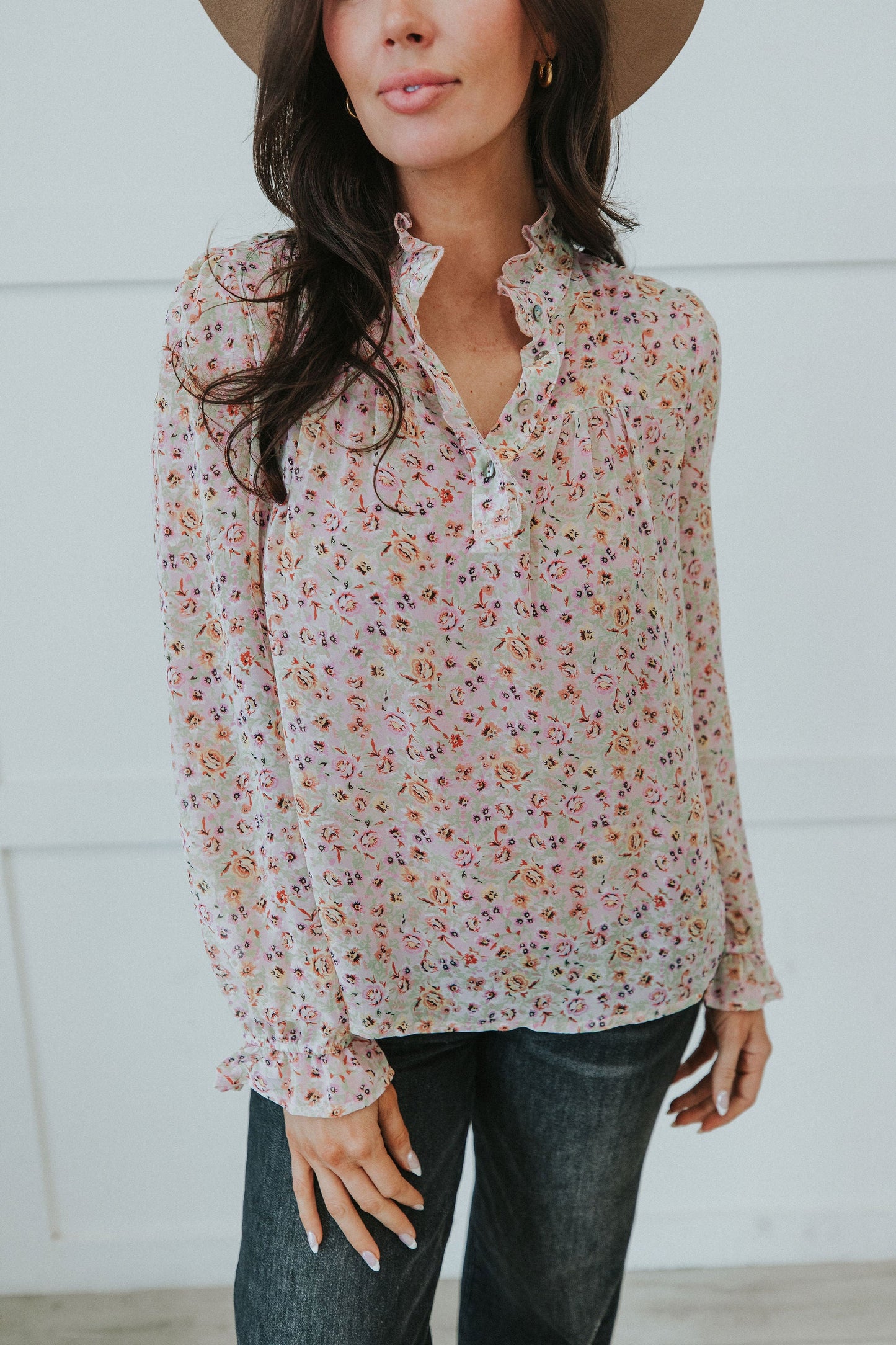 Hey Beautiful Floral Top