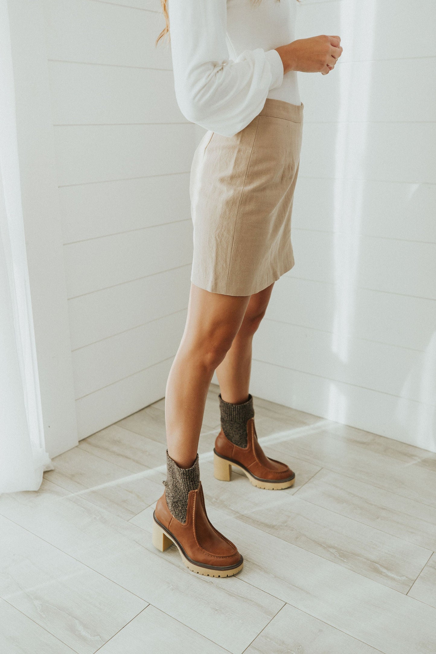 It's a Classic Linen Skirt