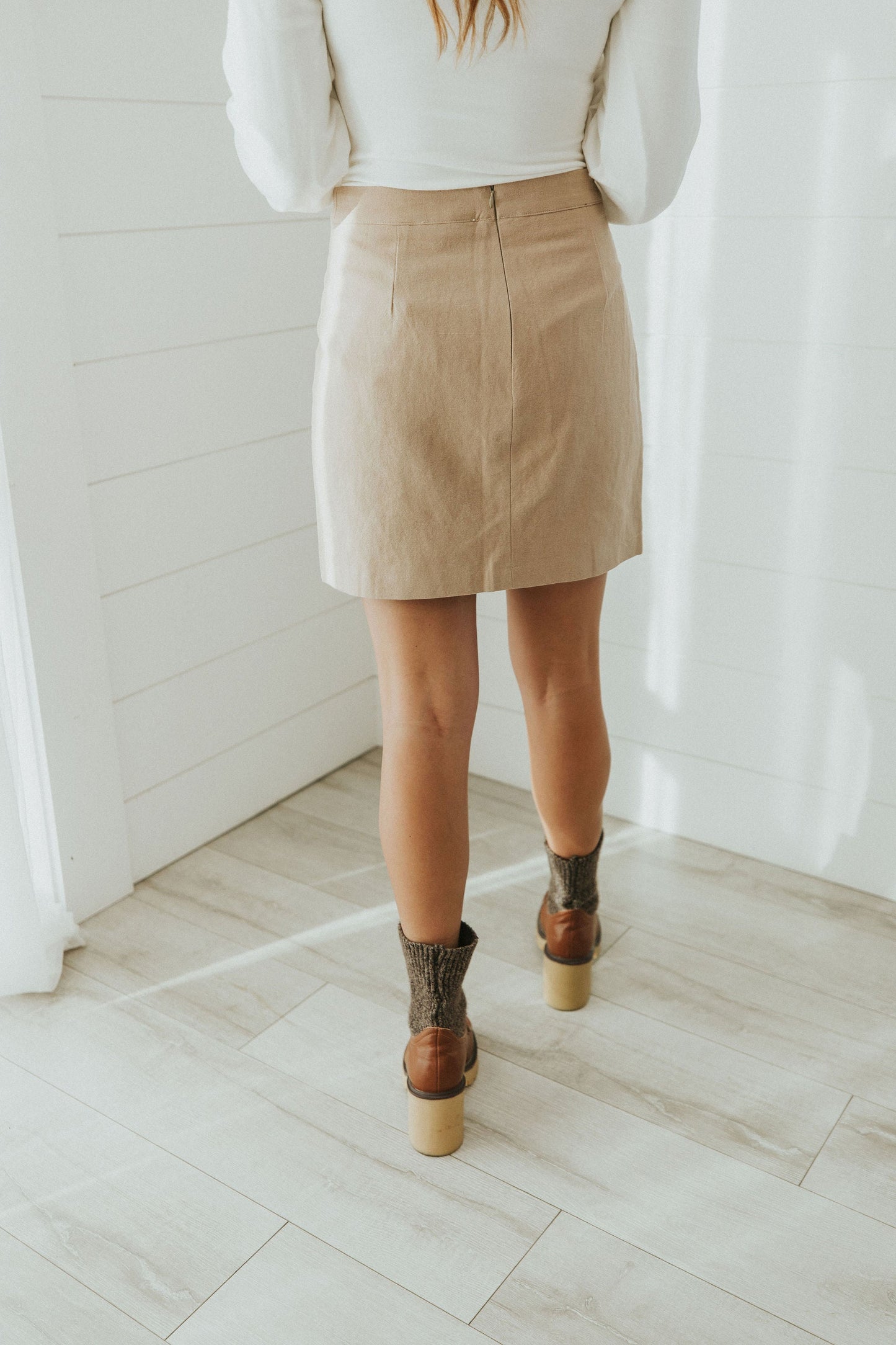 It's a Classic Linen Skirt