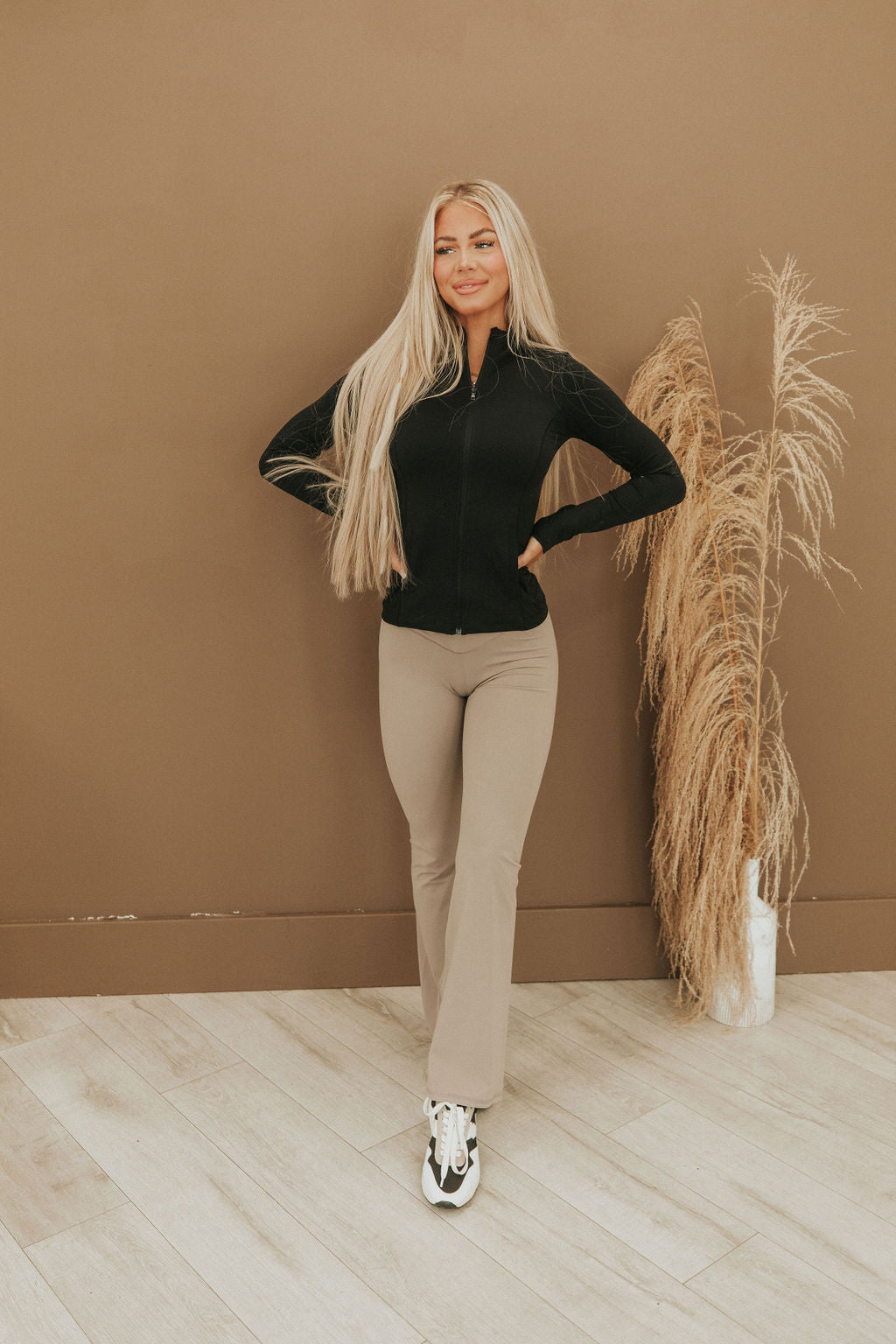 Along For The Ride Crossover Flare Leggings