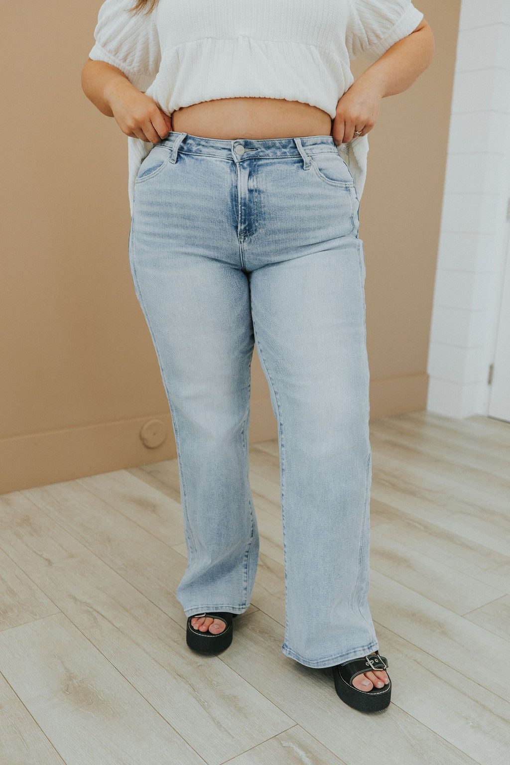 Can't Look Away Straight Leg Jeans