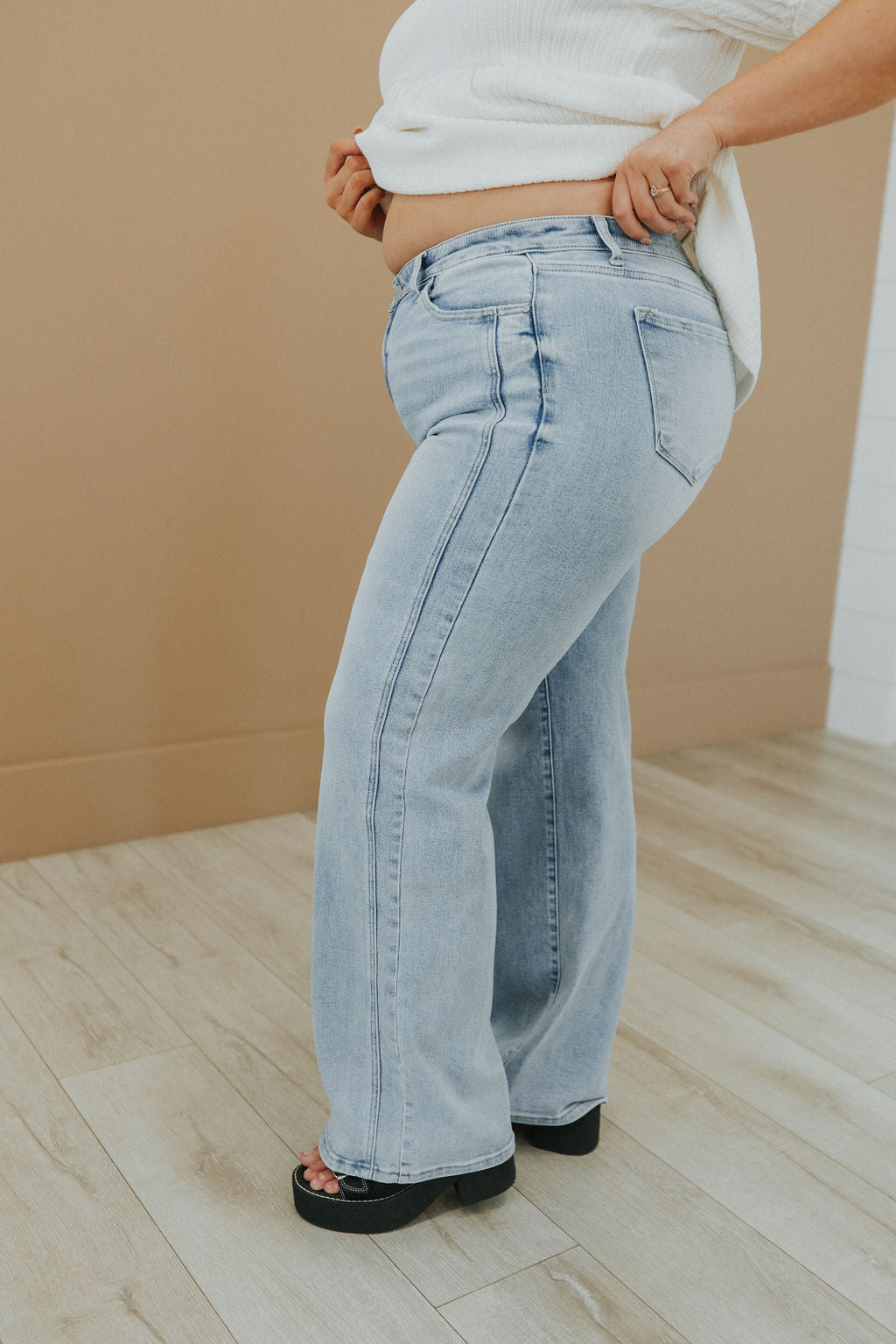Can't Look Away Straight Leg Jeans