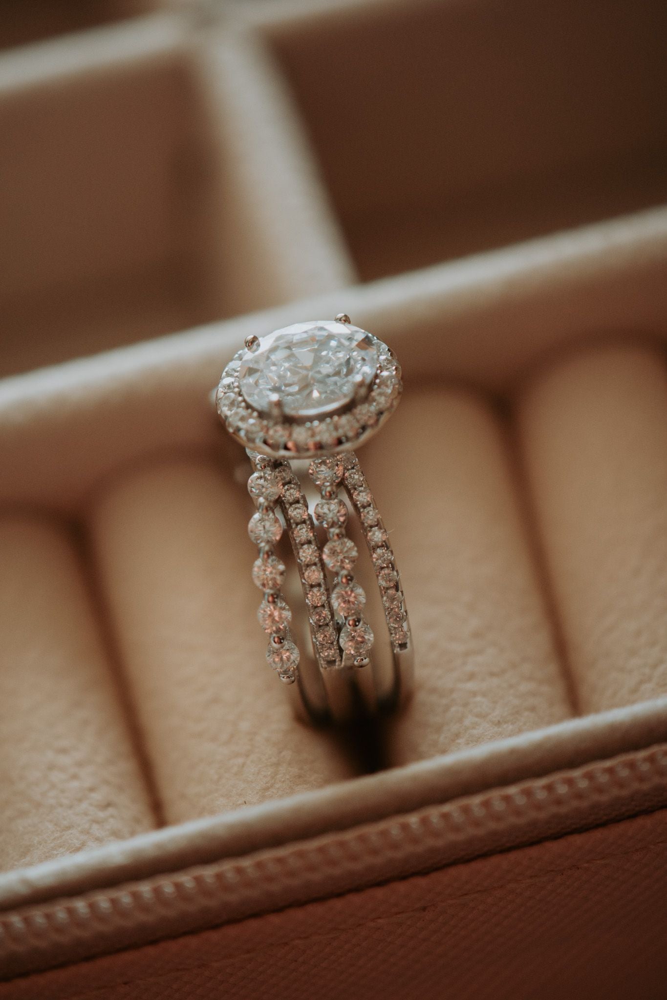 Lylah Oval Cut Cubic Zirconia Sterling Silver Ring