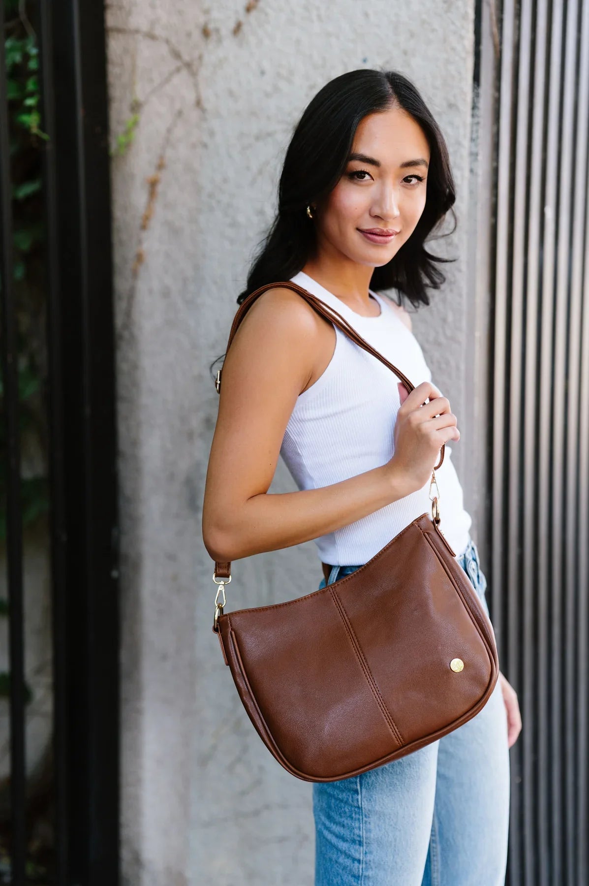 Marissa Saddle Crossbody Bag