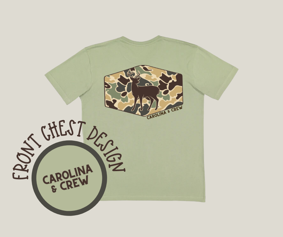 Retro Camo Deer