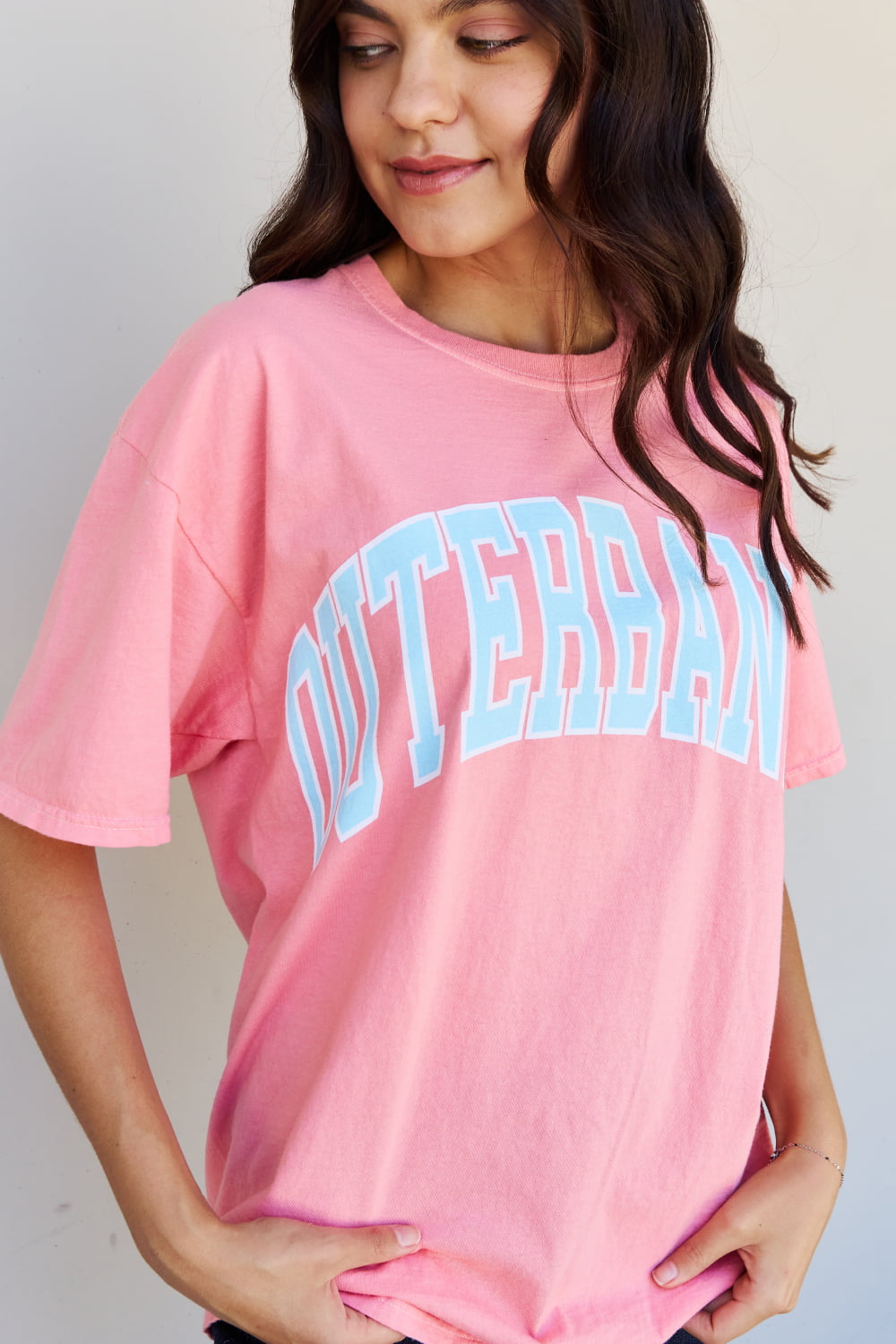Sweet Claire "Outerbanks" Oversized Graphic T-Shirt