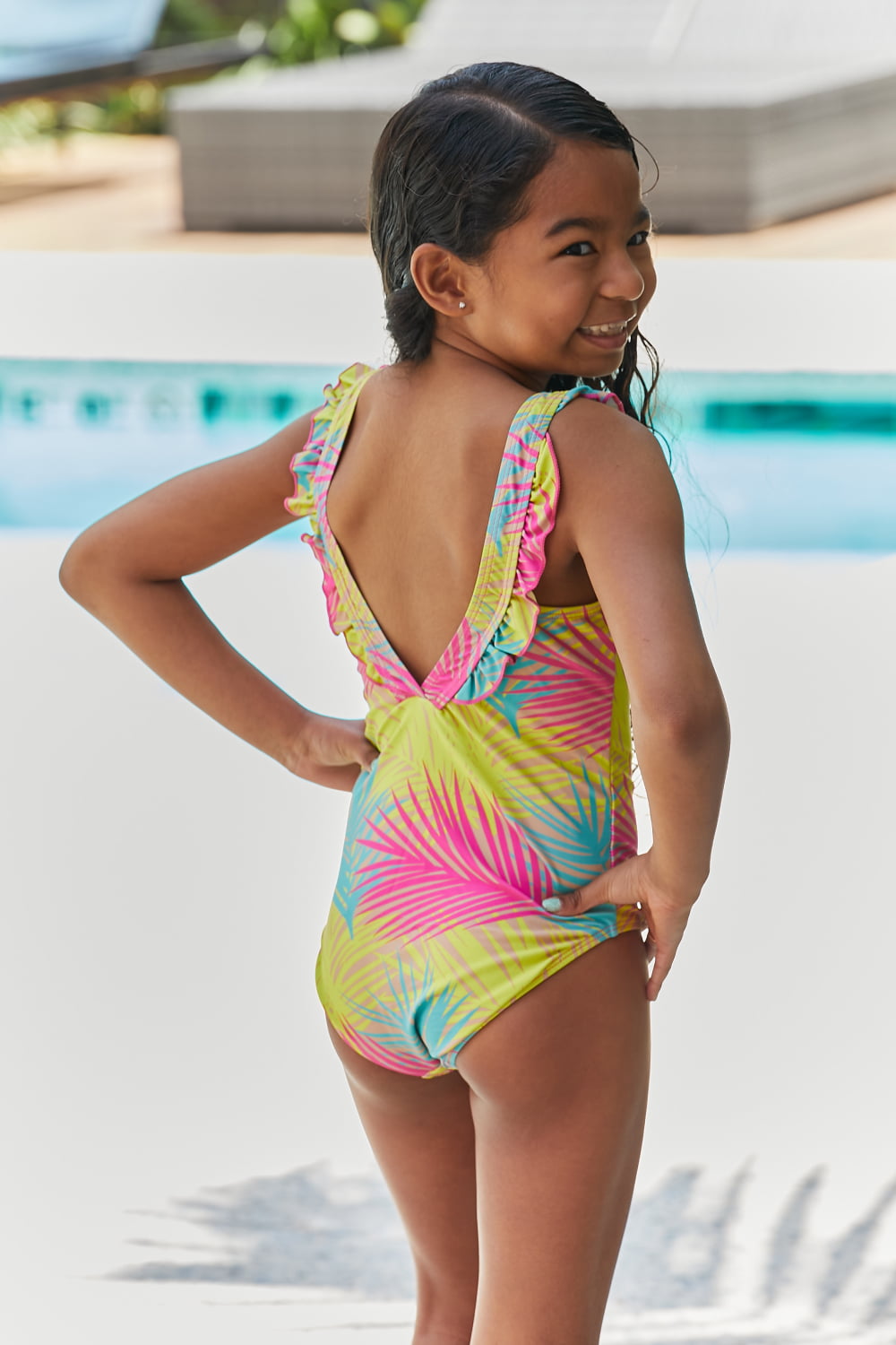 Marina West Swim High Tide One-Piece in Multi Palms