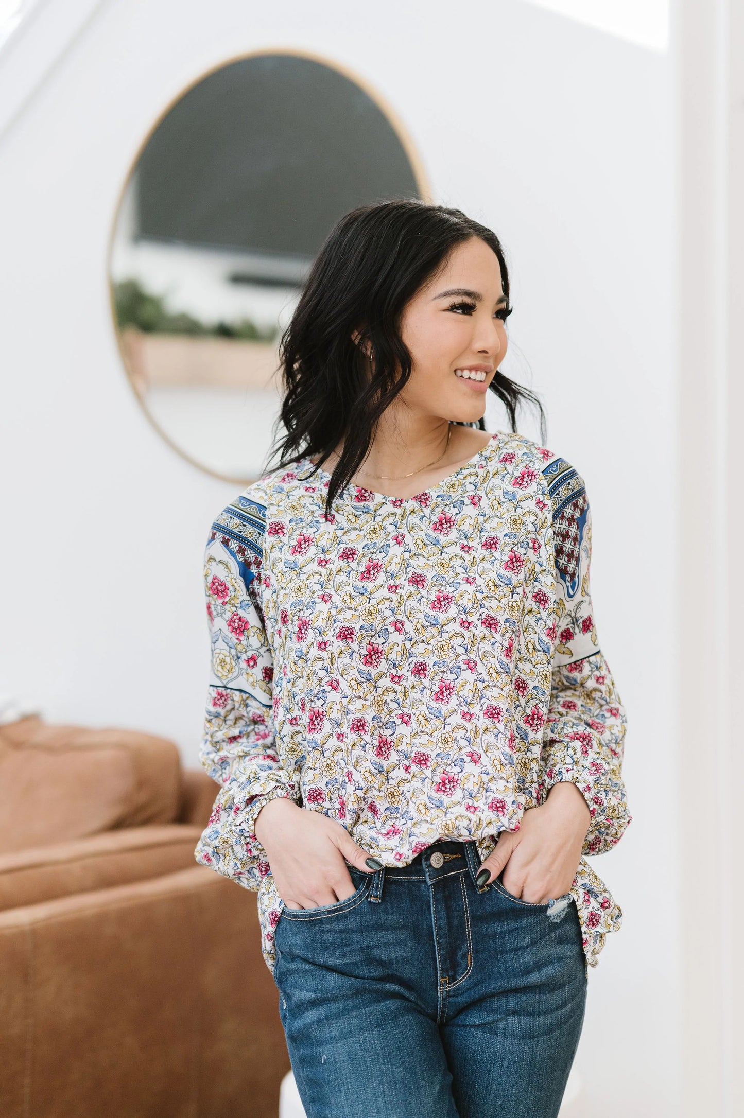 Floral Dreams Long Sleeve Top