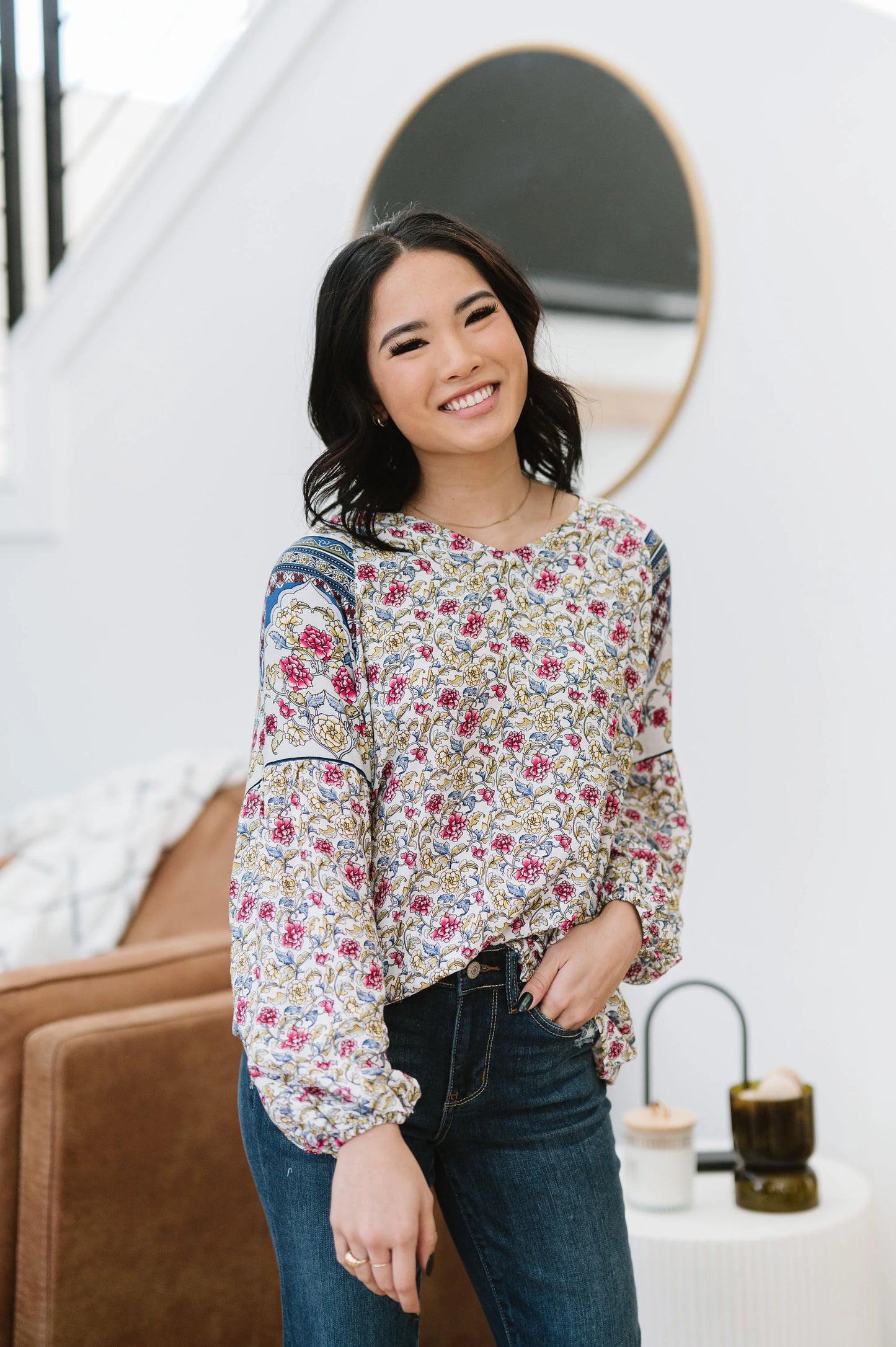 Floral Dreams Long Sleeve Top