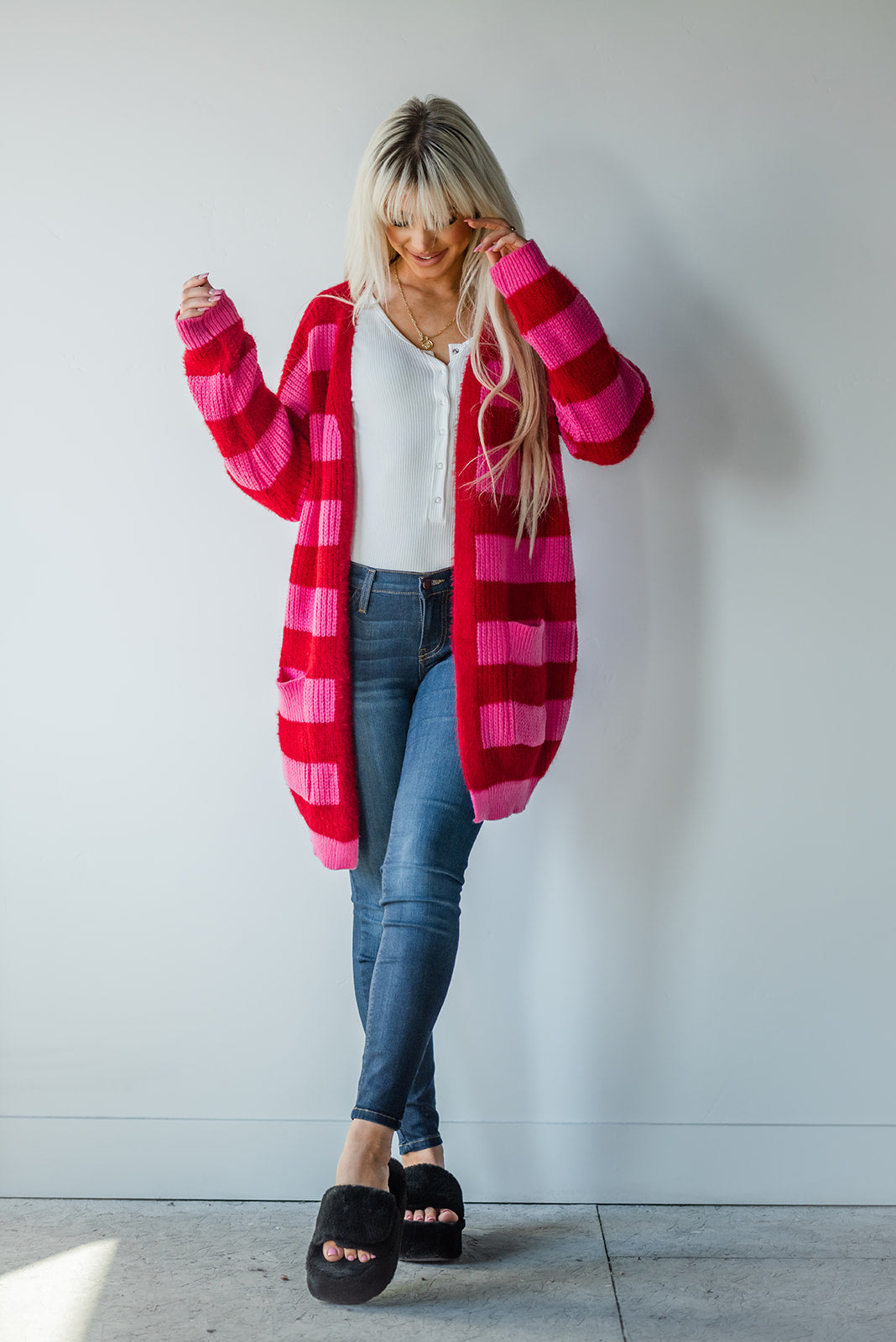 Juliet Striped Cardigan