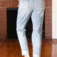 Judy Blue Light Wash Star Pocket Boyfriend Fit Cuffed Jeans