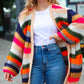 Take All of Me Multicolor Hand Crochet Chunky Oversized Cardigan