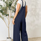 Double Take Full Size Wide Strap Overall with Pockets
