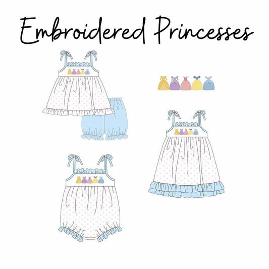 WEEKLY DEAL 10.7-10.12 - Embroidered Princesses: ETA February