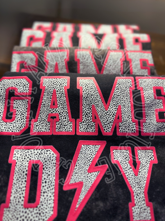 GAME DAY Acid Wash Tee