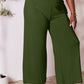 Double Take Full Size Smocked Wide Waistband Wide Leg Pants