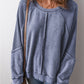 Round Neck Long Sleeve Sweatshirt