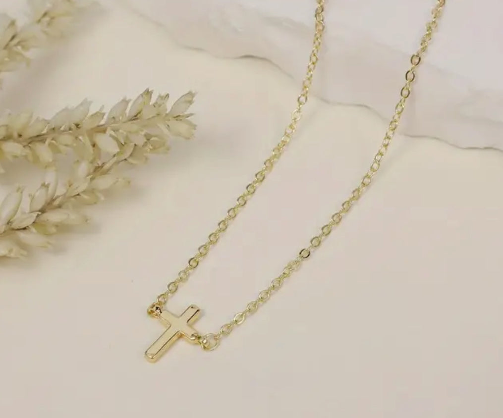 Dainty Cross Necklace