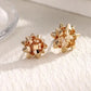 Christmas Bow Stud Earrings