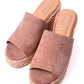 Solstice Espadrille Wedge in Blush