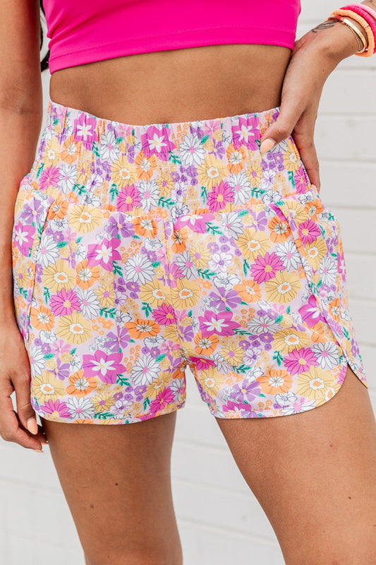 Printed High Waist Shorts PREORDER