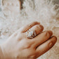 Janece 3PC Champagne Gold Ring Set