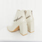 Cape Robbin Point the Way Chain Detail Ankle Booties