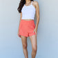 Ninexis Stay Active High Waistband Active Shorts in Coral