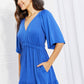 Culture Code Full Size My Muse Flare Sleeve Tiered Maxi Dress