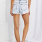 Kancan Full Size Steph Distressed Fray Shorts