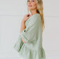 Out For The Day Babydoll Top