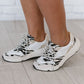 The Penelope Beige Platform Sneaker