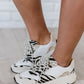 The Penelope Beige Platform Sneaker