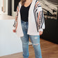 Holding On Aztec Print Cardigan