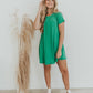 Catch Yourself Flare Fit Dress - Green