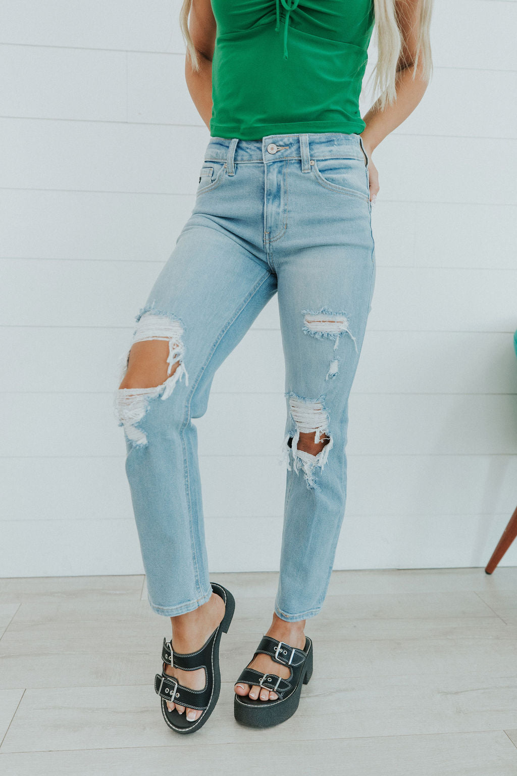 Can't Resist Straight Leg Jeans